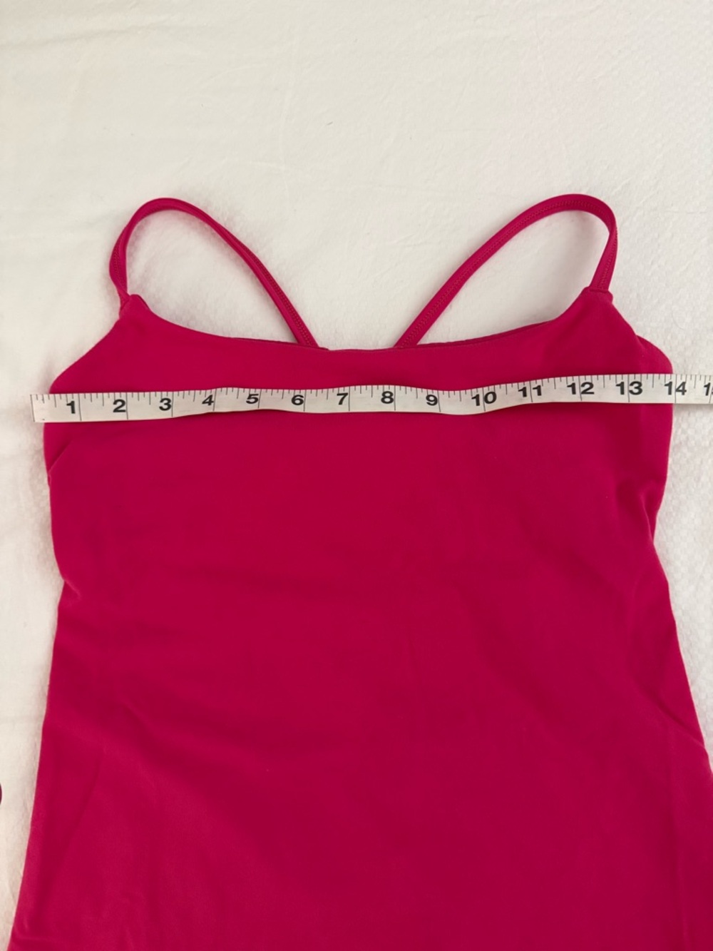 Lululemon Dancing Warrior Tank Jewelled Magenta Size 6 - Picture 8 of 9